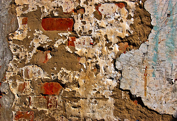 Image showing Grungy Concrete Old Texture Wall