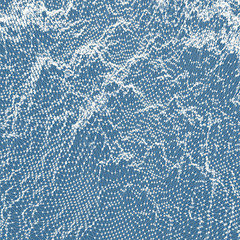 Image showing Abstract grid background. Water surface. Vector illustration. 