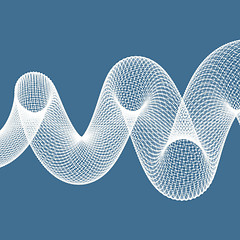 Image showing Spiral. 3d vector illustration. 