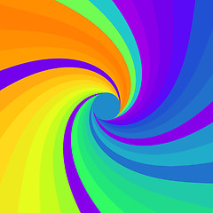 Image showing Abstract swirl background. Vector illustration. 