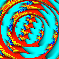 Image showing Abstract 3d background