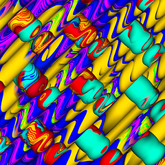 Image showing Abstract 3d background