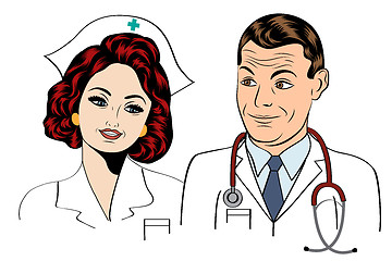 Image showing doctor and nurse