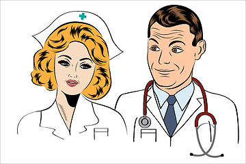 Image showing doctor and nurse