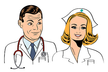 Image showing doctor and nurse