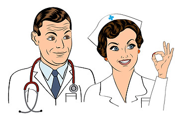 Image showing doctor and nurse