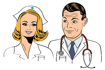 Image showing doctor and nurse