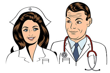 Image showing doctor and nurse