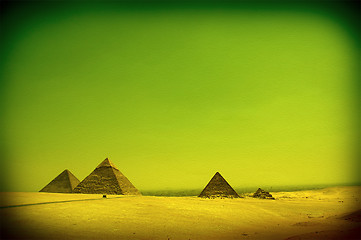 Image showing The Egyptian desert