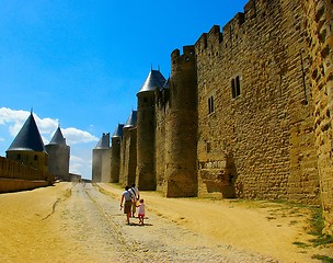 Image showing Carcassonne scenery