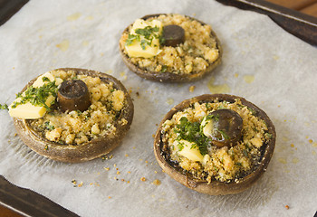 Image showing Stuffed Mushrooms