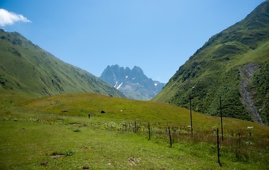 Image showing Hiking in Georgia Mountain