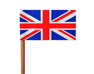 Image showing United Kingdom flag isolated