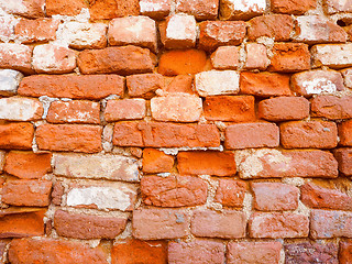 Image showing Retro look Old grunge wall