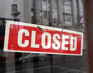 Image showing Closed sign
