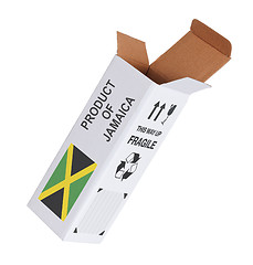 Image showing Concept of export - Product of Jamaica