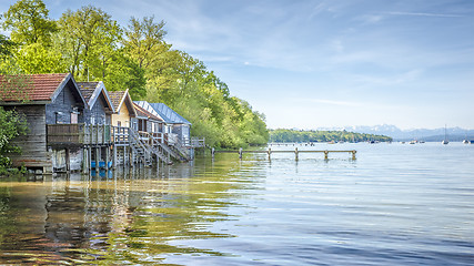 Image showing Stegen at Ammersee