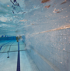 Image showing Pool underwater