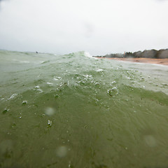 Image showing Close-up of baltic sea