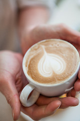 Image showing Cup of delicious coffee