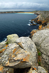 Image showing Atlantic coast in Brittany