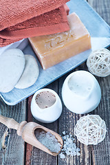 Image showing Soap and Body Lotion