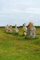 Image showing Megalithic monuments in Brittany