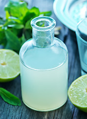 Image showing fresh lime juice