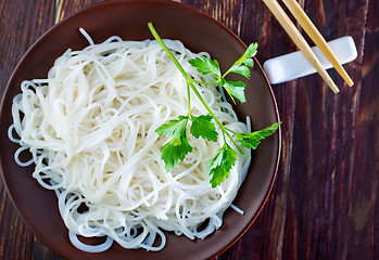 Image showing rice noodles