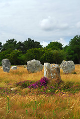 Image showing Megalithic monuments in Brittany