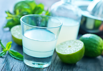 Image showing fresh lime juice