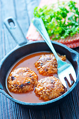 Image showing meatballs