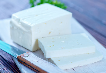 Image showing feta cheese