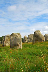 Image showing Megalithic monuments in Brittany