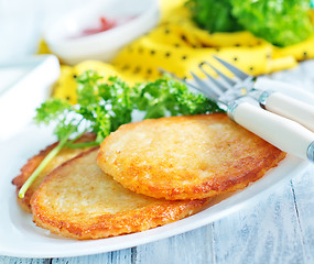 Image showing potato pancakes