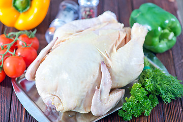 Image showing raw chicken 