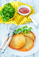 Image showing potato pancakes