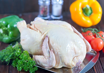 Image showing raw chicken 