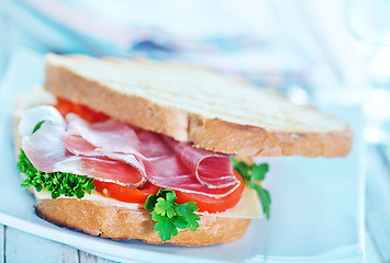 Image showing sandwich 