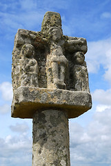 Image showing Breton stone cross
