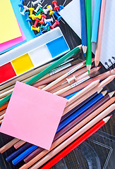 Image showing school supplies