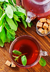 Image showing mint tea