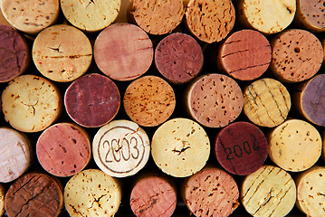 Image showing Wine corks