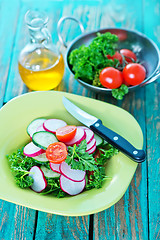 Image showing radish salad