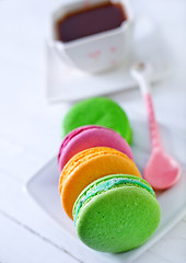 Image showing color macaroons