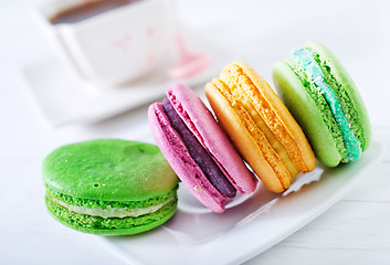 Image showing color macaroons