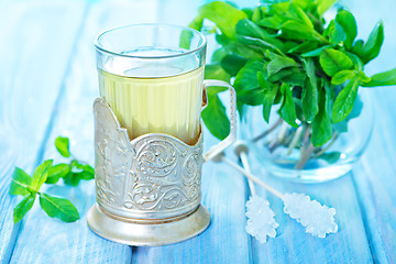 Image showing mint tea