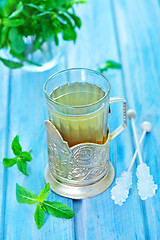 Image showing mint tea