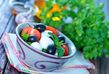 Image showing caprese salad