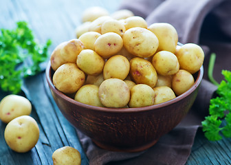 Image showing raw potato